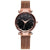 Fashion Starry Sky Surface Magnet With Quartz Ladies Bracelet Watch Rhinestone Watch