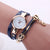 Fashion Strap Casual Three-circle Winding Bracelet Ladies Quartz Fashion Watch