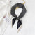 Fashion Streamer Printing Bow Silk Scarf Wholesale