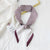 Fashion Streamer Printing Bow Silk Scarf Wholesale