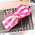 Fashion Stripe Plaid Bow Knot Cloth Hair Band 1 Piece