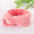 Fashion Stripe Plaid Bow Knot Cloth Hair Band 1 Piece