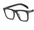 Fashion Sunglasses Simple Square Frame Solid Color Men's Sunglasses