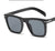 Fashion Sunglasses Simple Square Frame Solid Color Men's Sunglasses