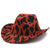 Fashion Thickened Fabric Double-sided Contrast Color Hat Rolled Brim Cowboy Felt Hat