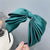 Fashion Three-layer Satin Solid Color Sweet Big Bow Satin Headband