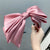 Fashion Three-layer Satin Solid Color Sweet Big Bow Satin Headband