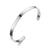 Fashion Titanium Steel C-shaped Light Plate Bracelet Wholesale