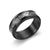 Fashion Titanium Steel Turning Ring Male European And American Carved Ring