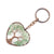 Fashion Tree Natural Stone Copper Beaded Women's Keychain 1 Piece