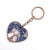 Fashion Tree Natural Stone Copper Beaded Women's Keychain 1 Piece