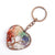 Fashion Tree Natural Stone Copper Beaded Women's Keychain 1 Piece