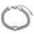 Fashion Trend Heart Titanium Steel Multi-layer Bracelet Wholesale