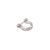 Fashion U Shape Diamond Metal Earrings Ear Studs