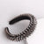 Fashion U Shape Plaid Arylic Hair Band