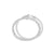 Fashion U Shape Stainless Steel 14K Gold Plated No Inlaid Bracelets In Bulk