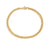 Fashion U Shape Stainless Steel 14K Gold Plated No Inlaid Bracelets In Bulk