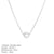 Fashion U Shape Stainless Steel Plating Necklace