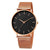 Fashion Ultra-thin Quartz Mesh Strap Watch Simple Scale Quartz Men's Business Watch