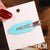 Fashion Water Droplets Plastic Stoving Varnish Hair Clip 1 Piece