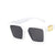 Fashion Women&#39;s Sunglasses With Square Wide-brimmed Sunglasses