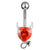 Fashion Zircon Little Devil Heart-shaped Navel Button Navel Nail