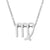 Fashion Zodiac Constellation Pendant Stainless Steel Gold Plated Necklace