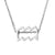 Fashion Zodiac Constellation Pendant Stainless Steel Gold Plated Necklace