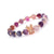 Fashionable Weathered Stone Micro-inlaid Zircon Crown Bracelet Nhyl130677