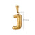 Fat Cute Fashion Simple Diy Jewelry Accessories Titanium Steel Stainless Steel Plated 18K Gold Mini Bubble Letter Pendant