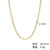 Flat Snake Bone Titanium Steel Clavicle Chain Trendy Blade Necklace