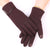 Fleece-lined Gloves Autumn And Winter Warm Gloves Women's Non-inverted Velvet Fleece-lined Riding Gloves Winter Snow Gloves Winter