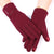 Fleece-lined Gloves Autumn And Winter Warm Gloves Women's Non-inverted Velvet Fleece-lined Riding Gloves Winter Snow Gloves Winter