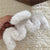 Fluffy Cream Color Imitation Rabbit Hair M-shaped Updo Hair Clip 13cm Large Autumn And Winter New Plush Hairpin Hair Grip