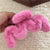 Fluffy Cream Color Imitation Rabbit Hair M-shaped Updo Hair Clip 13cm Large Autumn And Winter New Plush Hairpin Hair Grip