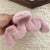 Fluffy Cream Color Imitation Rabbit Hair M-shaped Updo Hair Clip 13cm Large Autumn And Winter New Plush Hairpin Hair Grip