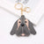 Foreign Trade Cross-border British Beagle Dog Animal Bag Pu Accessories Small Pendant Long Ear Puppy Leather Keychain