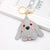 Foreign Trade Cross-border British Beagle Dog Animal Bag Pu Accessories Small Pendant Long Ear Puppy Leather Keychain