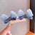 Foreign-style Cute Children's Jelly Three-dimensional Bow Clip Ears Full Cloth Headdress Hair Clip Does Not Hurt The Baby Clip