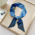 Four Seasons Long Silk Scarf Thin Narrow Streamer Thin Section Braided Hair Ribbon Long Section Fashion Tie-head Braided Headband