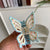 Fresh Temperament Sweet Butterfly Style Grip Acrylic Back Head Half Tie Ponytail Clip Medium Hairpin Female