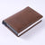 Full Inspection Anti-theft Brush Men's Wallet RFID Multi-card Wallet Ultra-thin Carbon Fiber Card Holder