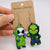 Funny Cartoon Character Ghost Arylic Halloween Women's Drop Earrings