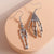 Funny Hand Skull Alloy Asymmetrical Drop Earrings