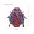 Funny Korean Style Pin Insect Alloy Rhinestones Unisex Brooches