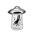 Funny Pin Cartoon Alloy Plating Unisex Brooches