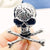 Funny Pin Skull Alloy Plating Unisex Corsage