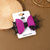 Funny Pumpkin Bat Alloy Hair Clip