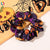 Funny Skull Cloth Hair Clip Hair Tie