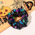 Funny Skull Cloth Hair Clip Hair Tie